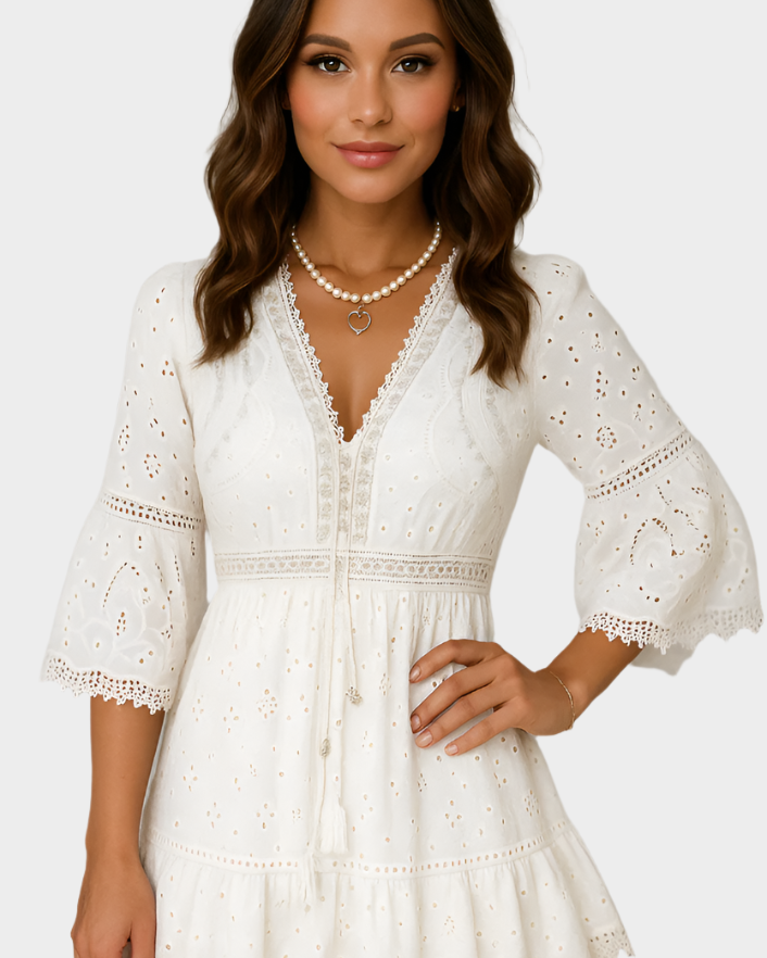 Vestido Mini Boho de Verano