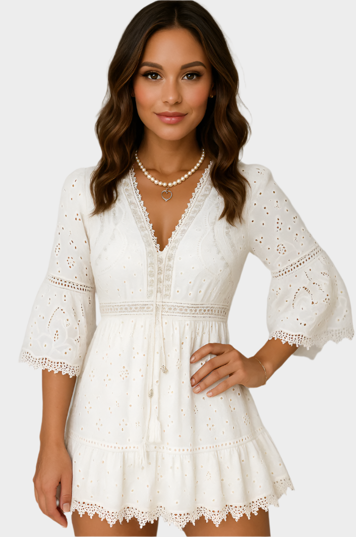 Vestido Mini Boho de Verano