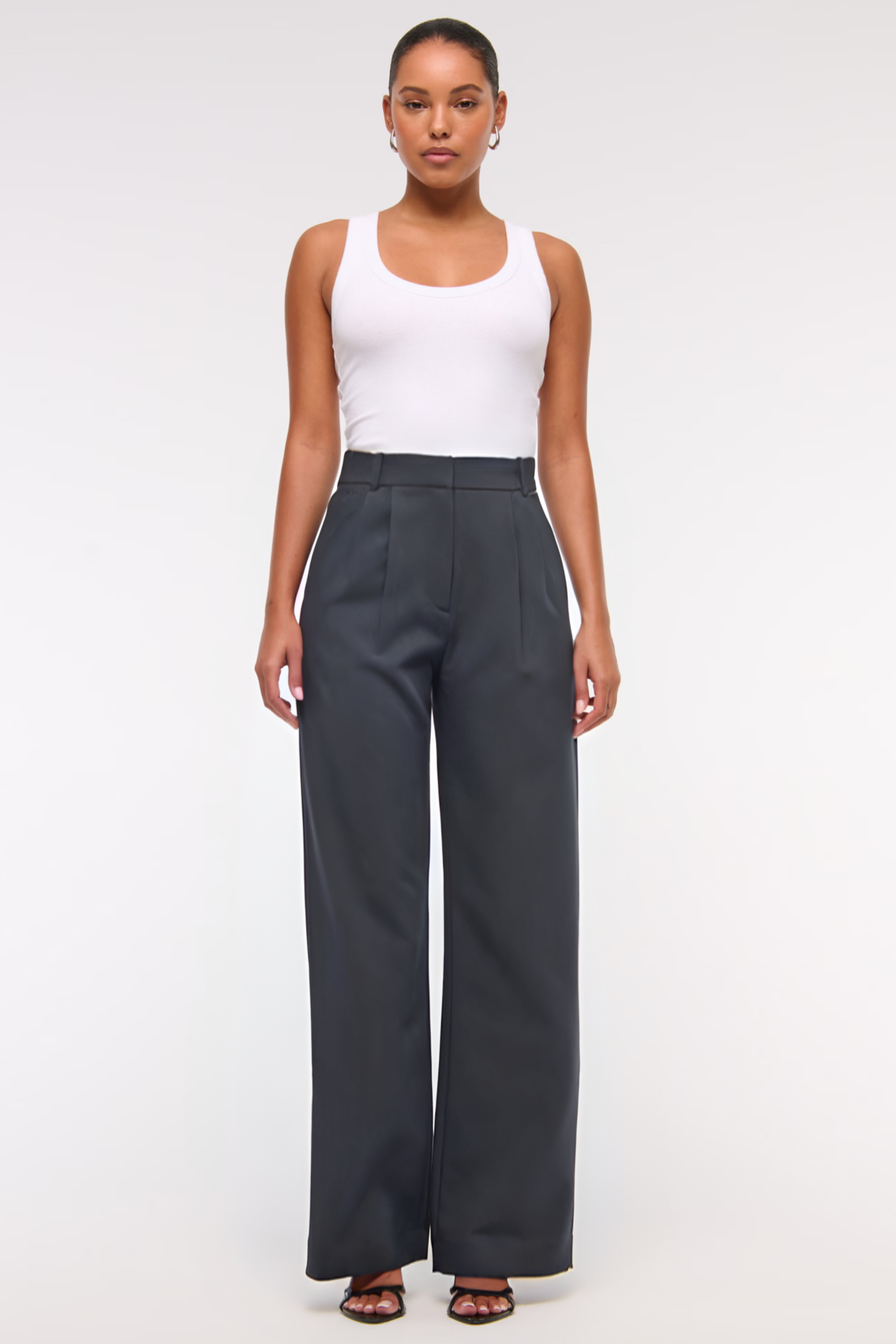 Tinashe | Pantalones Tailored de Pierna Ancha