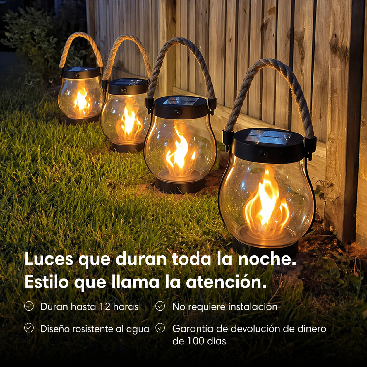 Lumora™ – Linternas Solares para Exterior