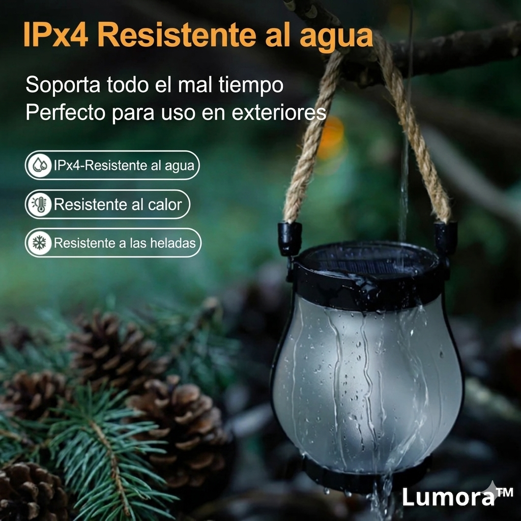 Lumora™ – Linternas Solares para Exterior