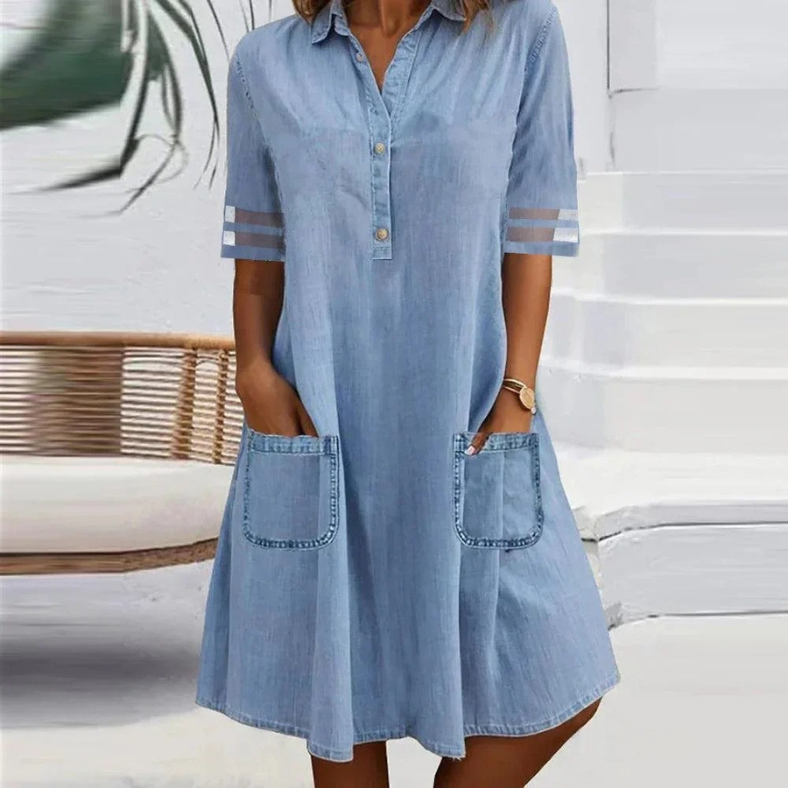 Diara | Vestido Casual con Bolsillos Estiloso