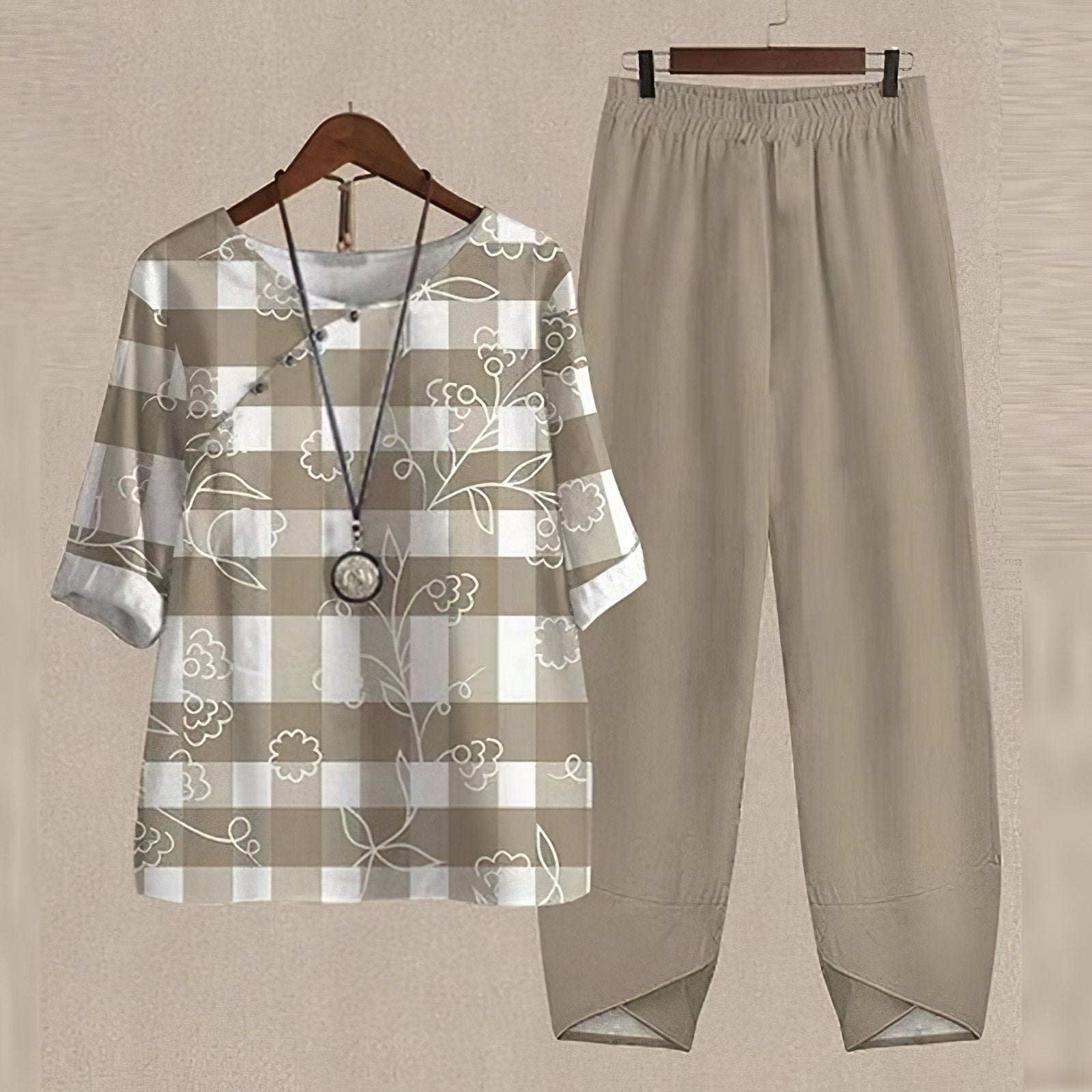 Conjunto Otoñal Alberta de 2 Piezas