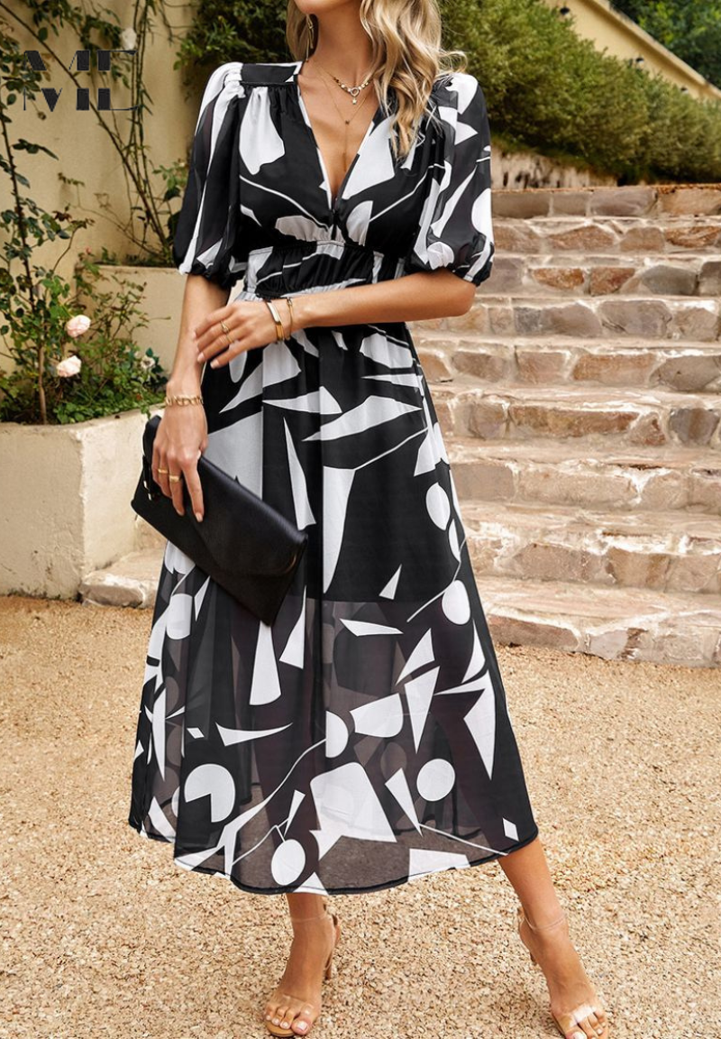 Chloe | Elegante Vestido Floral de Verano