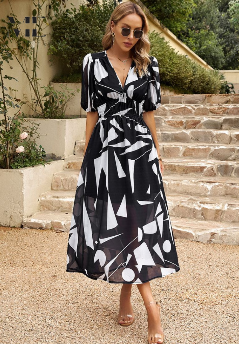 Chloe | Elegante Vestido Floral de Verano