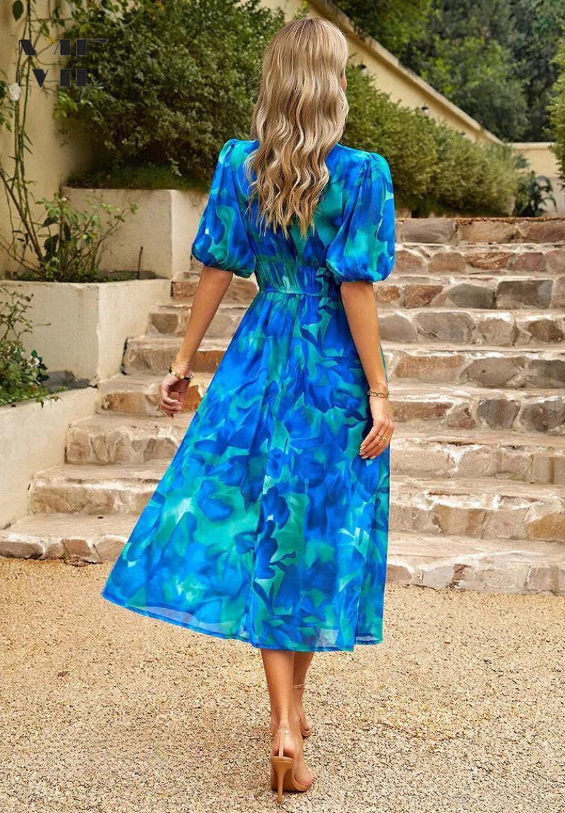 Chloe | Elegante Vestido Floral de Verano