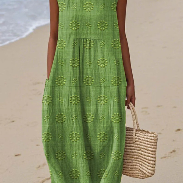 Sara | Vestido Midi Fantasía
