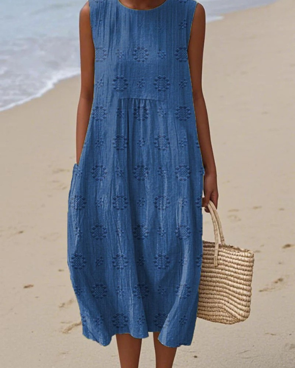 Sara | Vestido Midi Fantasía
