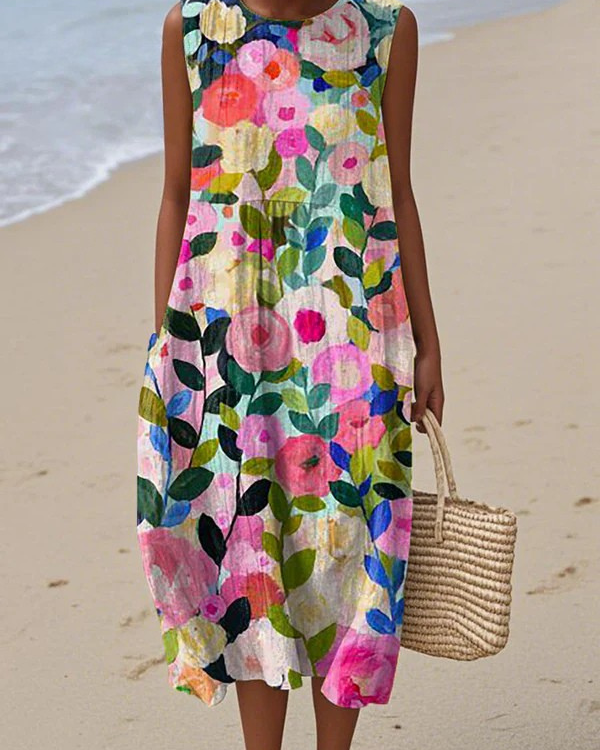 Ava | Vestido Midi Floral