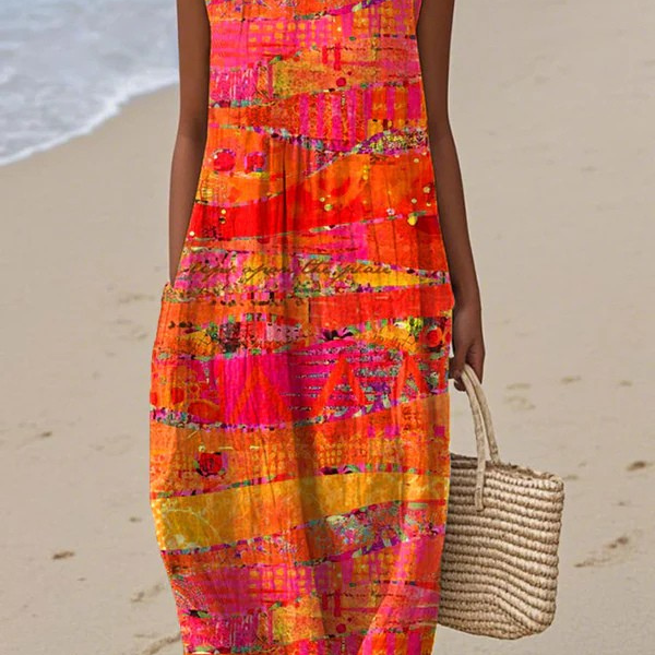Laura | Vestido Midi Atardecer