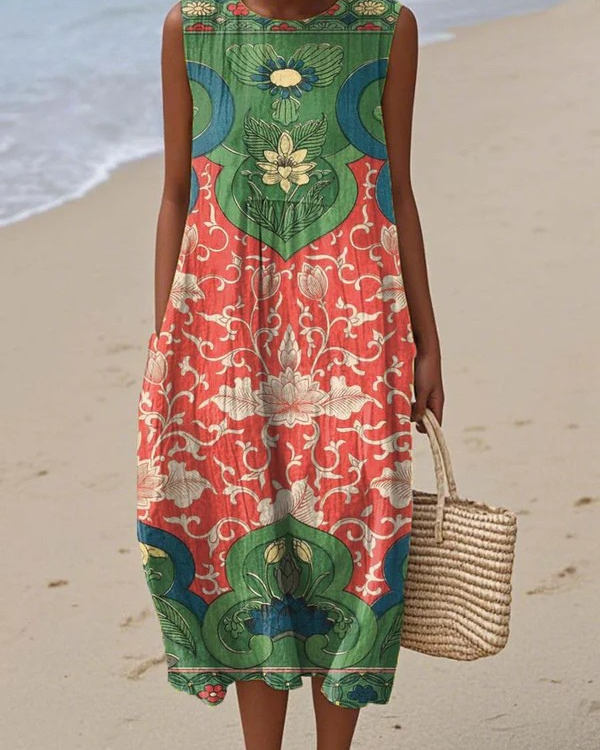 Vera | Vestido Midi Bohemio