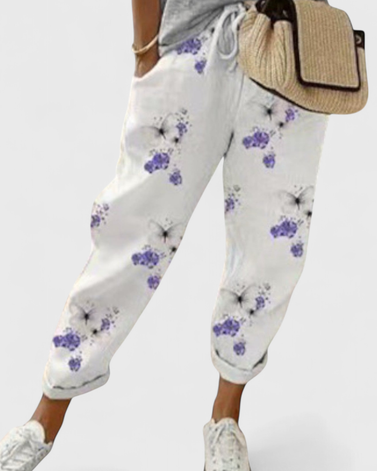 Alba Pantalón Holgado de Talle Alto