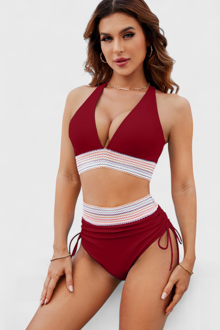 Mirela | Bikini de Cintura Alta con Control y Elegancia