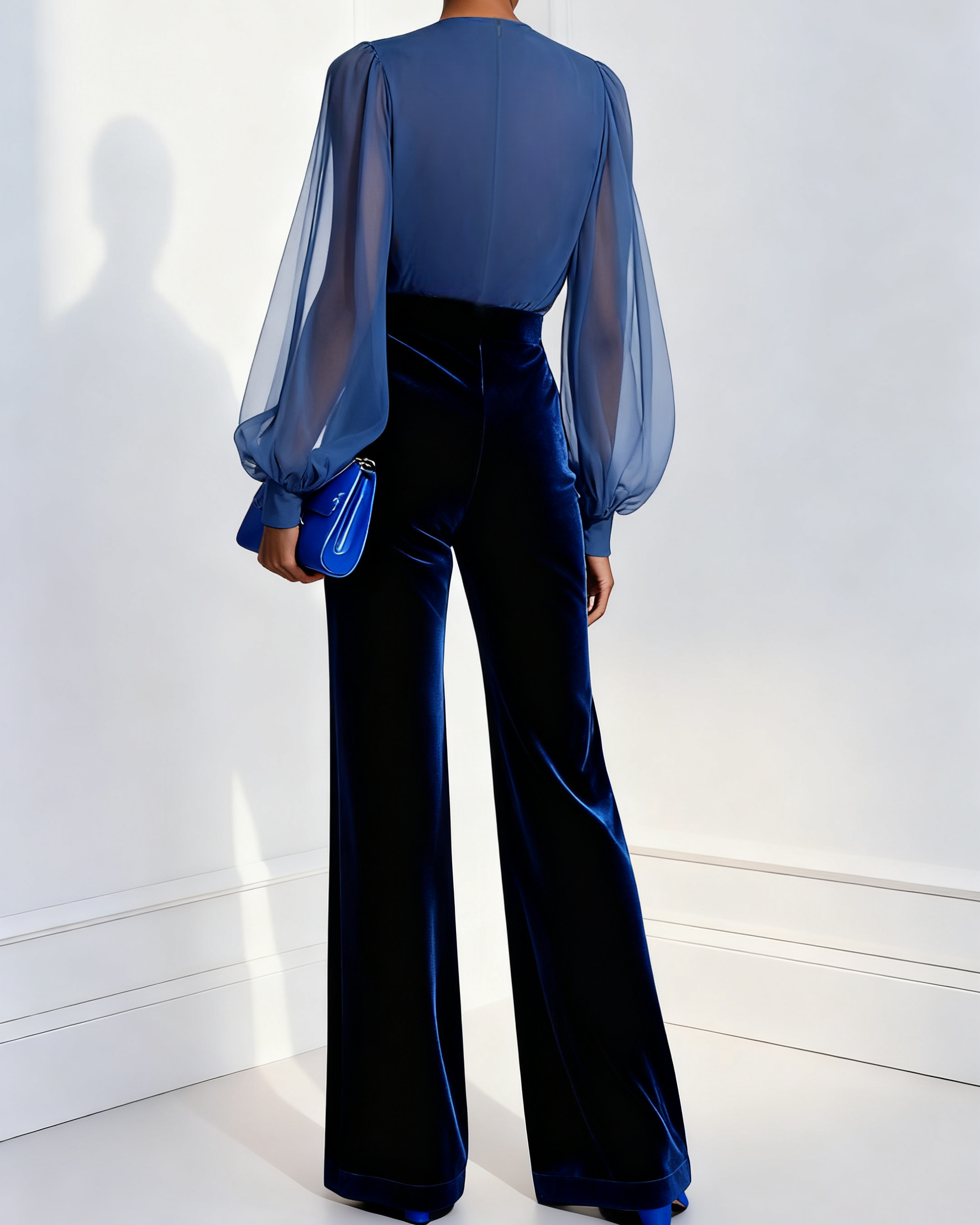 Maud™ || Mono elegante con escote en V