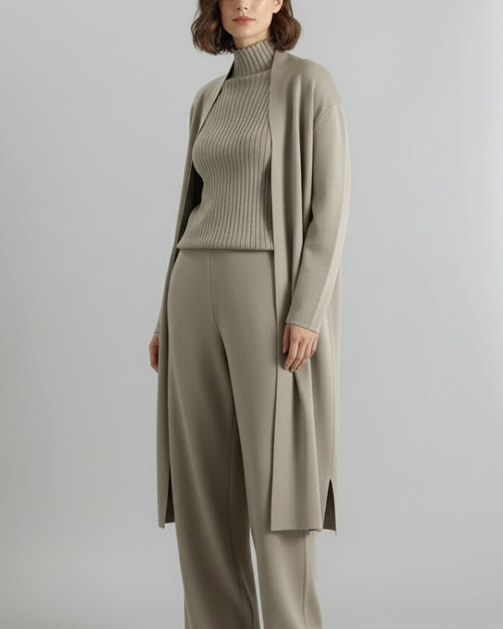 Brianna | Conjunto de mujer de primavera de tres piezas con pantalón