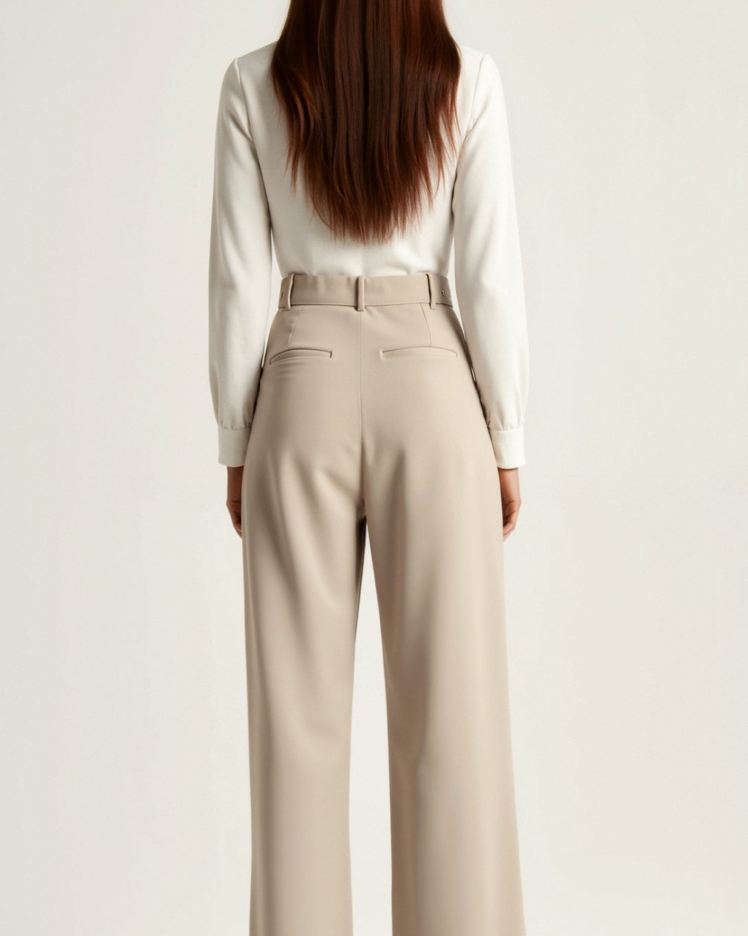 Felisa | Pantalones de pierna ancha y tiro alto para mujer de primavera