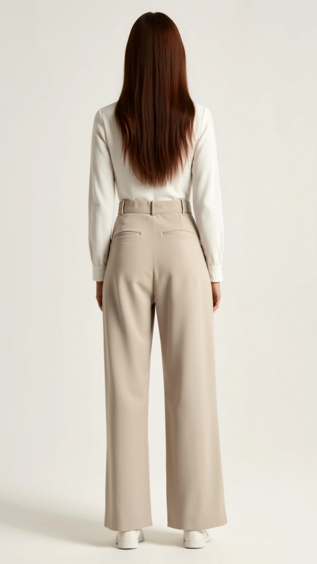 Felisa | Pantalones de pierna ancha y tiro alto para mujer de primavera