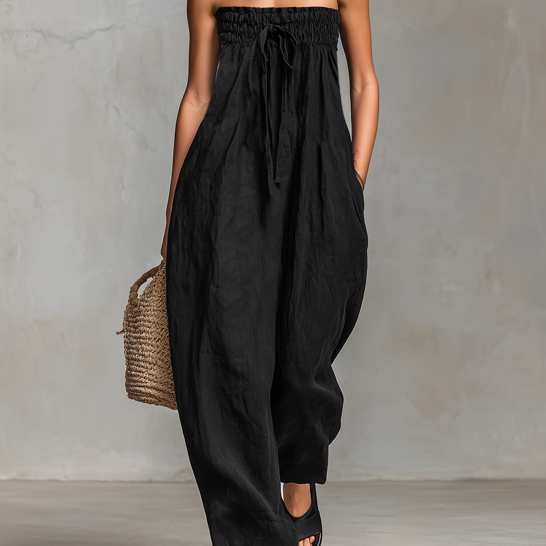 Nina™ || Mono elegante sin tirantes