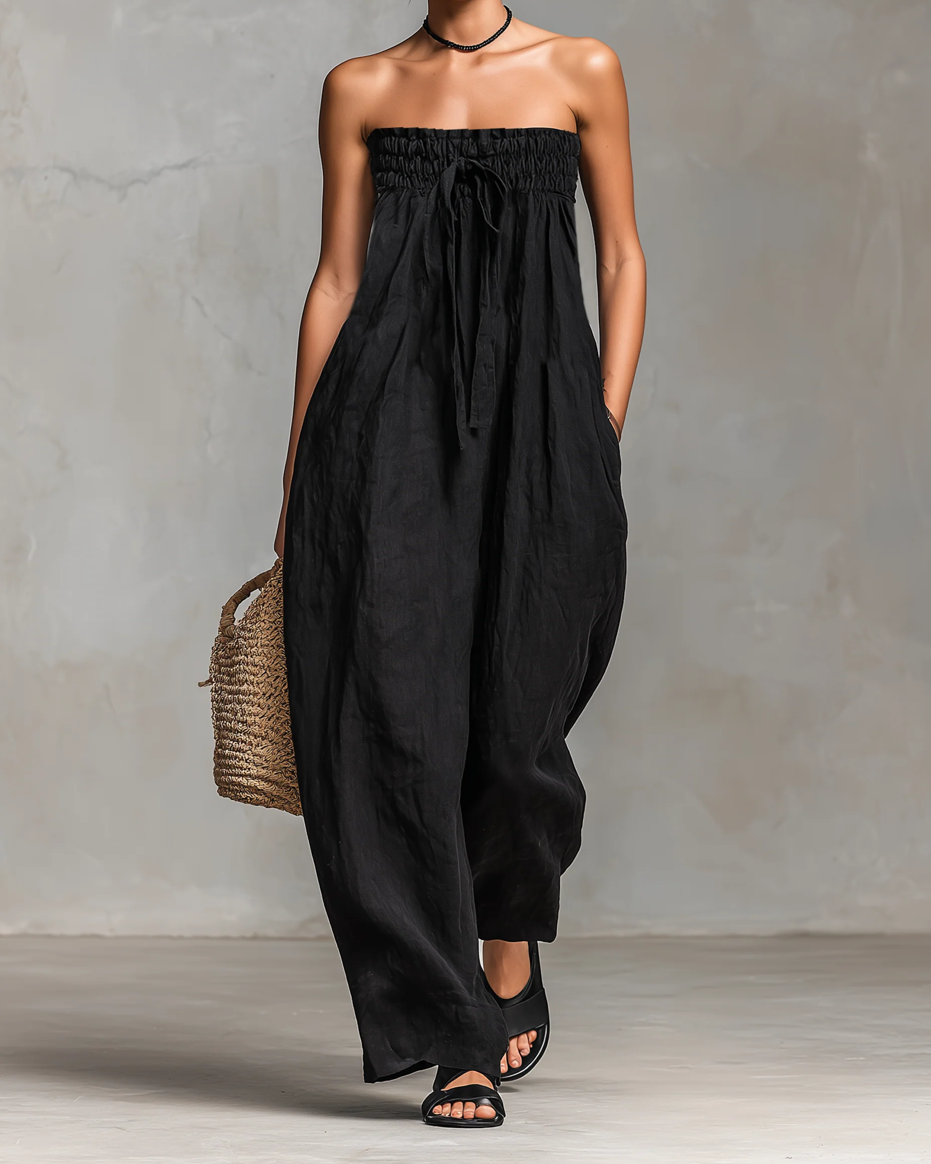 Nina™ || Mono elegante sin tirantes