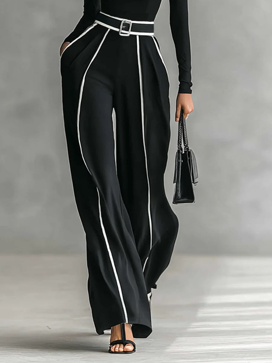 Vera™ || Conjunto elegante con detalle en contraste