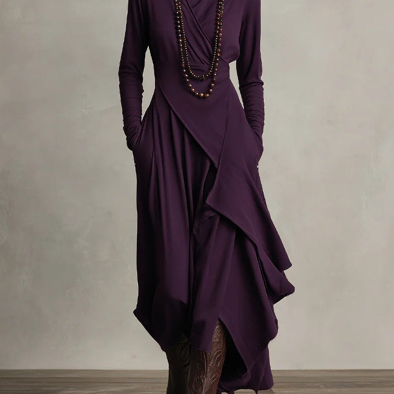 Patricia | Túnica Maxi Asimétrica