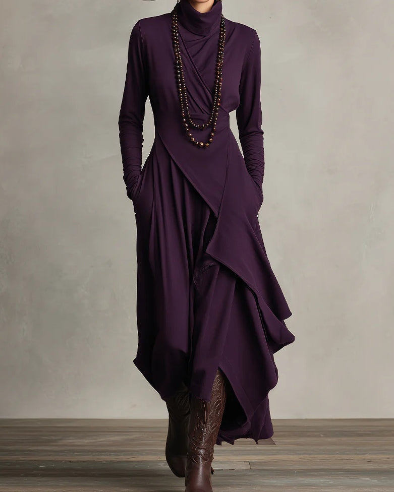 Patricia | Túnica Maxi Asimétrica