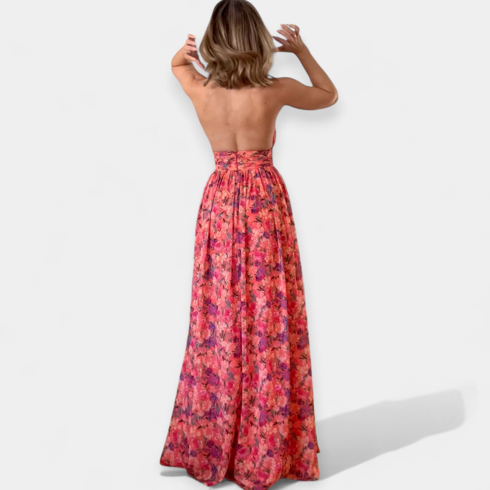 Vestido Airy Sin Espalda