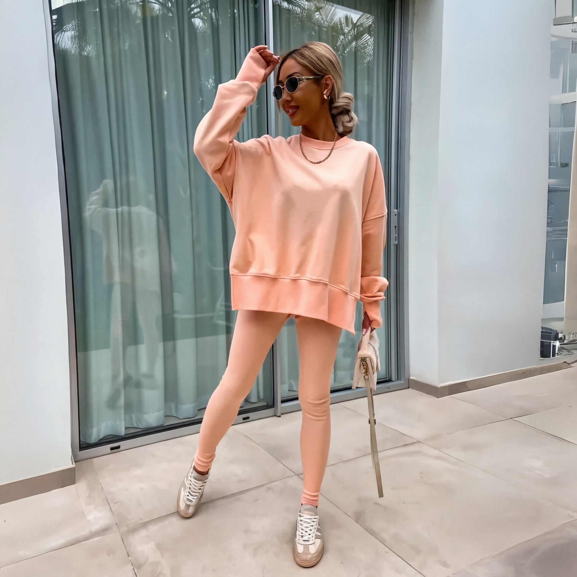 YACHI™ - Conjunto de sudadera de manga larga y pantalones cómodos