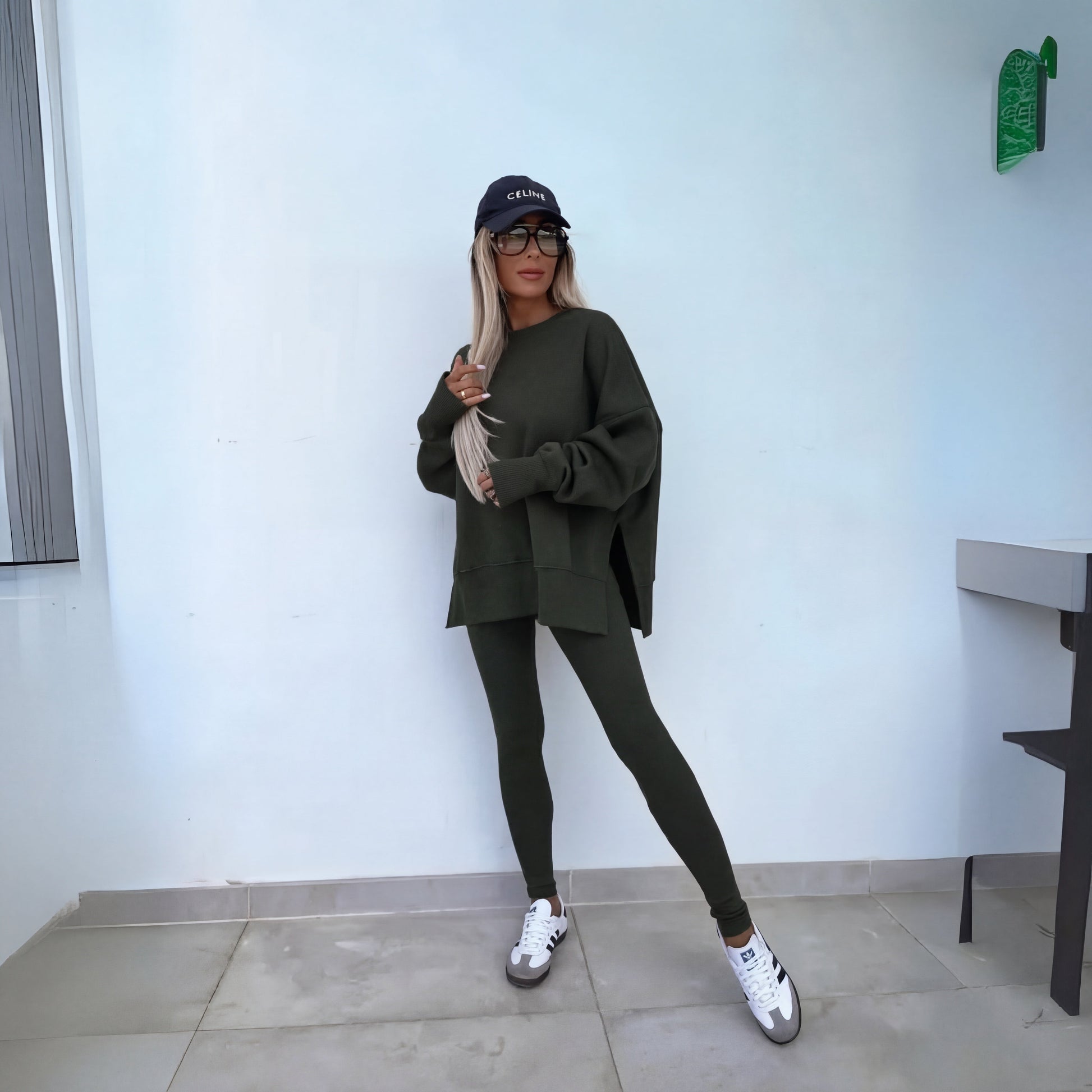 YACHI™ - Conjunto de sudadera de manga larga y pantalones cómodos