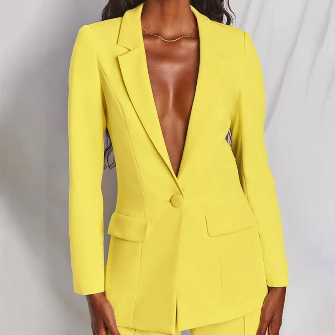 Lucia - Conjunto Chic de Blazer y Pantalón