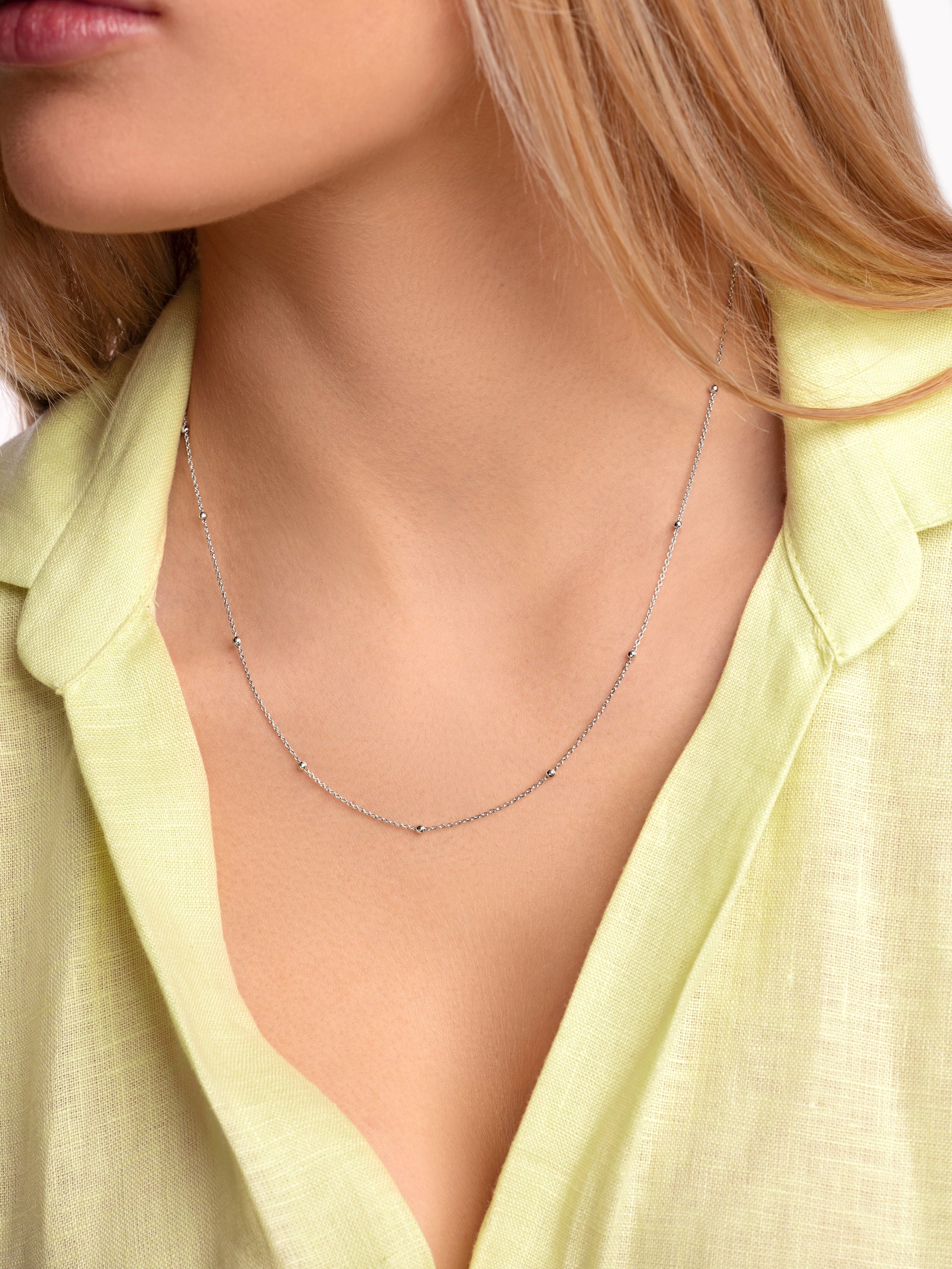 Collar Dots de Plata