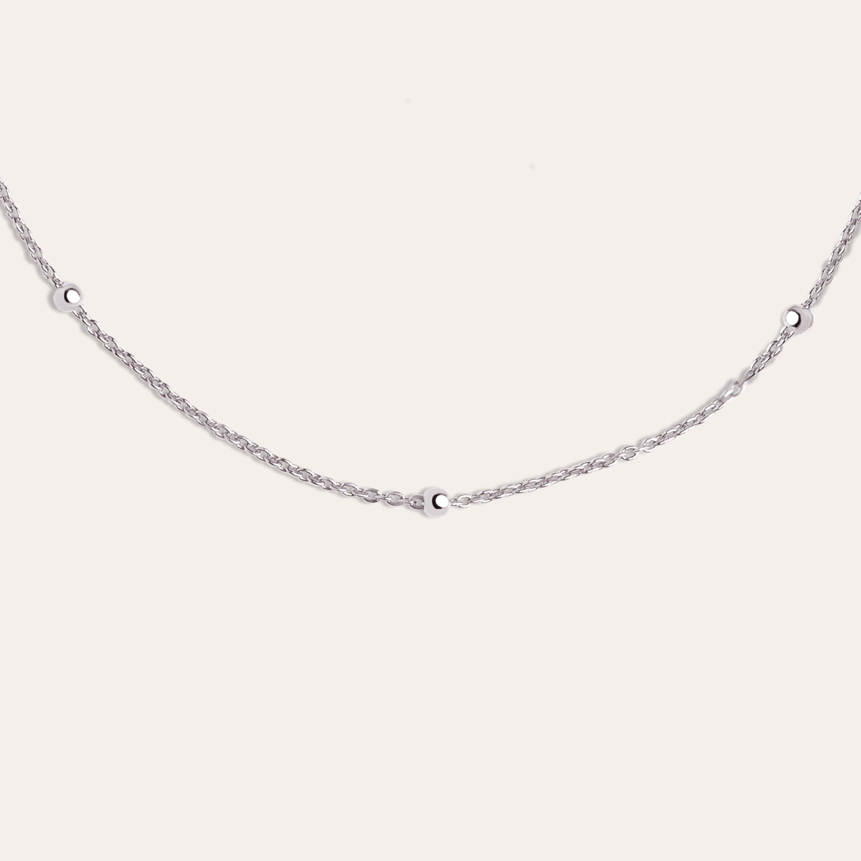 Collar Dots de Plata