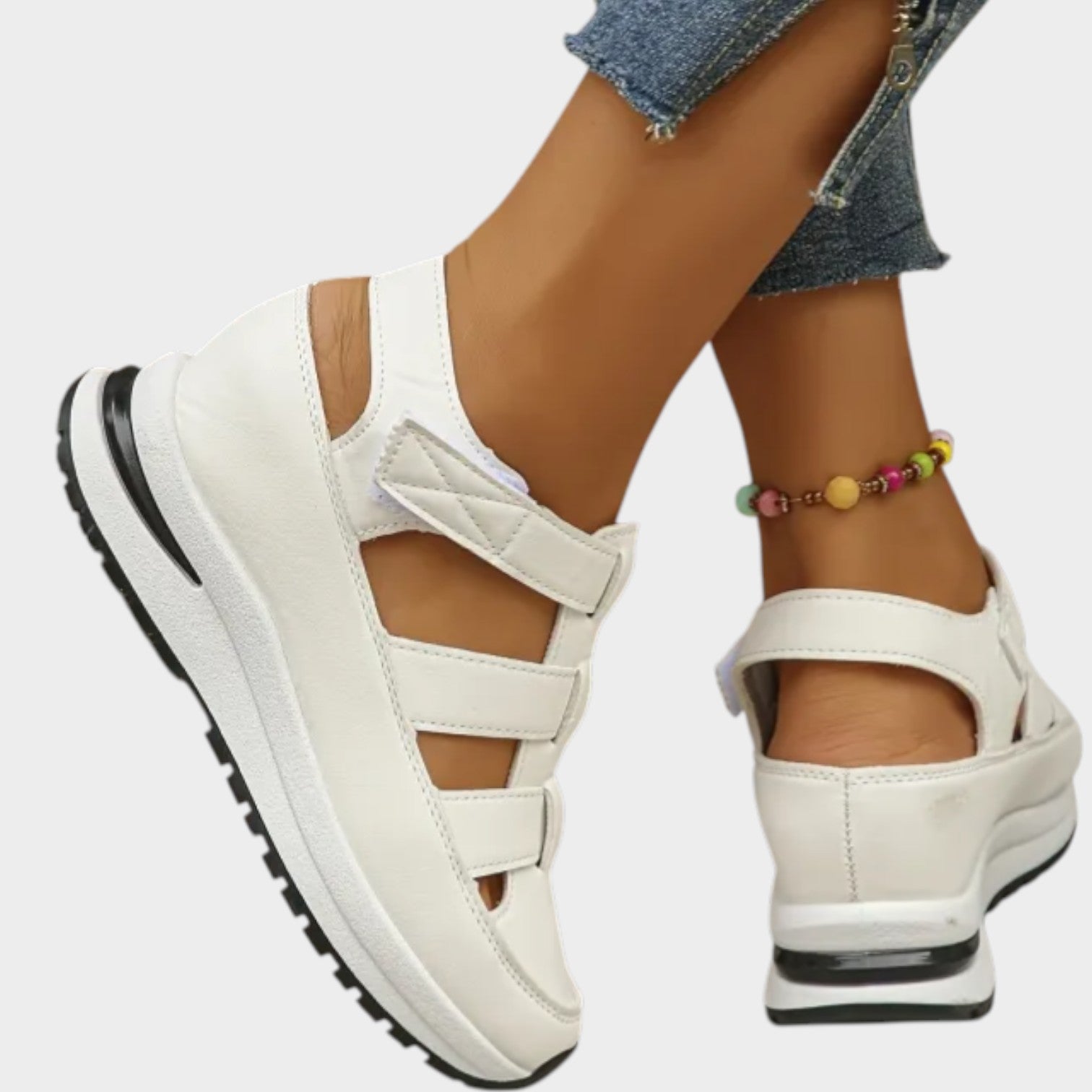 Zapatillas de Plataforma Sandalias Urbanas