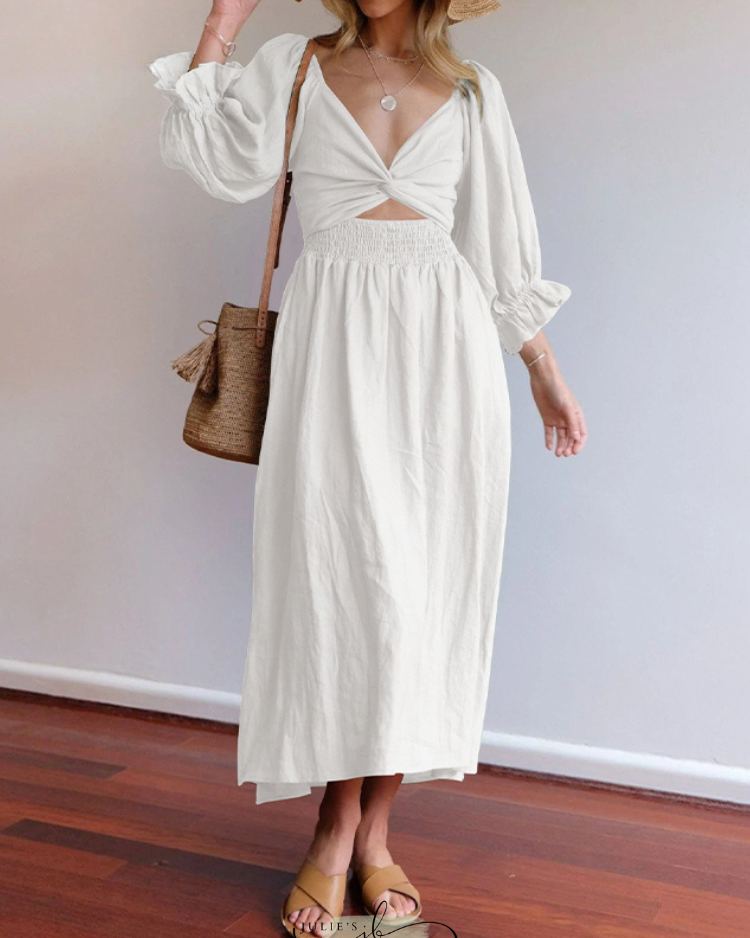 CLARISSA - VIBRAS BOHO VESTIDO MAXI