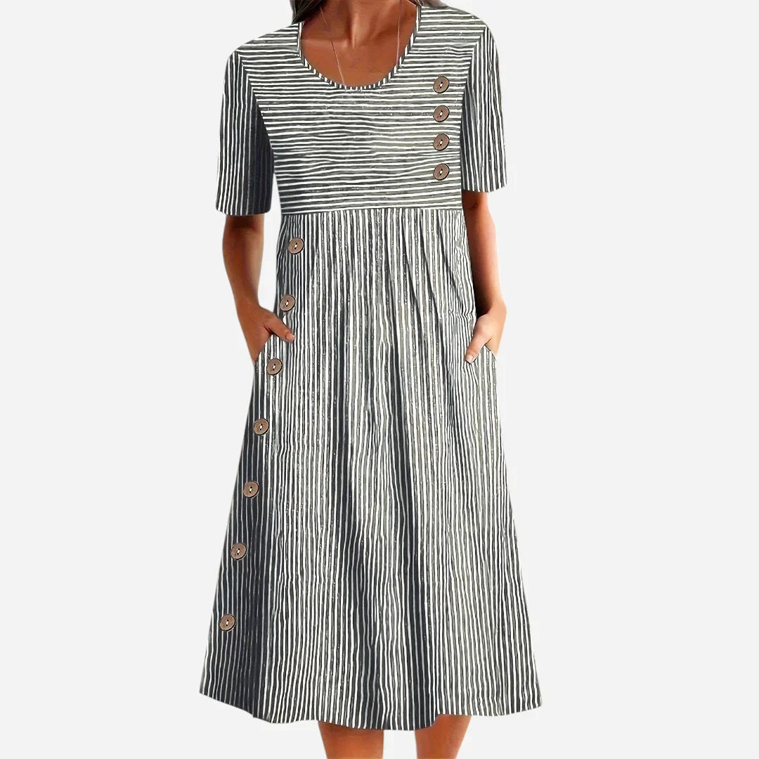 Mirela™ | Vestido de verano a rayas