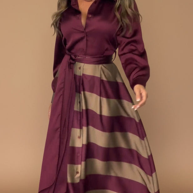 Vestido Rioja - Elegante con lazo