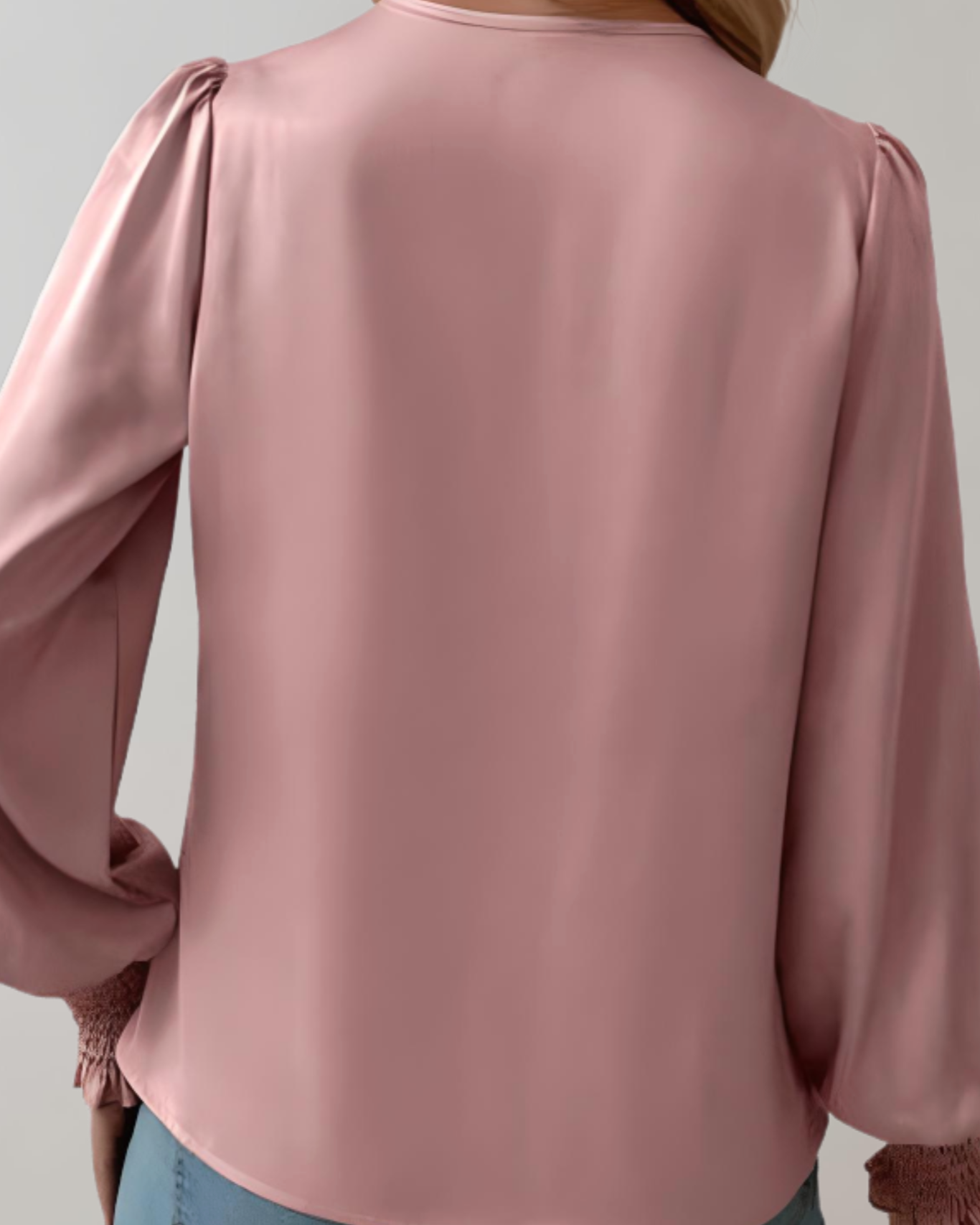 Quinn | Blusa Elegante de Manga Larga con Escote en V
