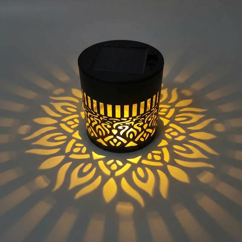 MandalaGlow — Lámpara Solar de Jardín |
