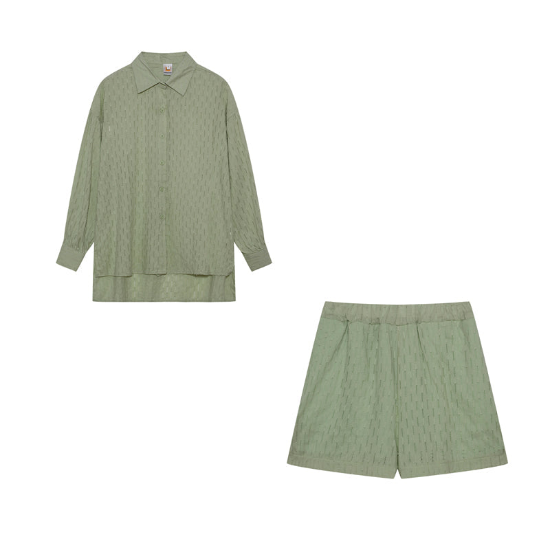 Elizabeth - Conjunto Liviano de Camiseta y Shorts