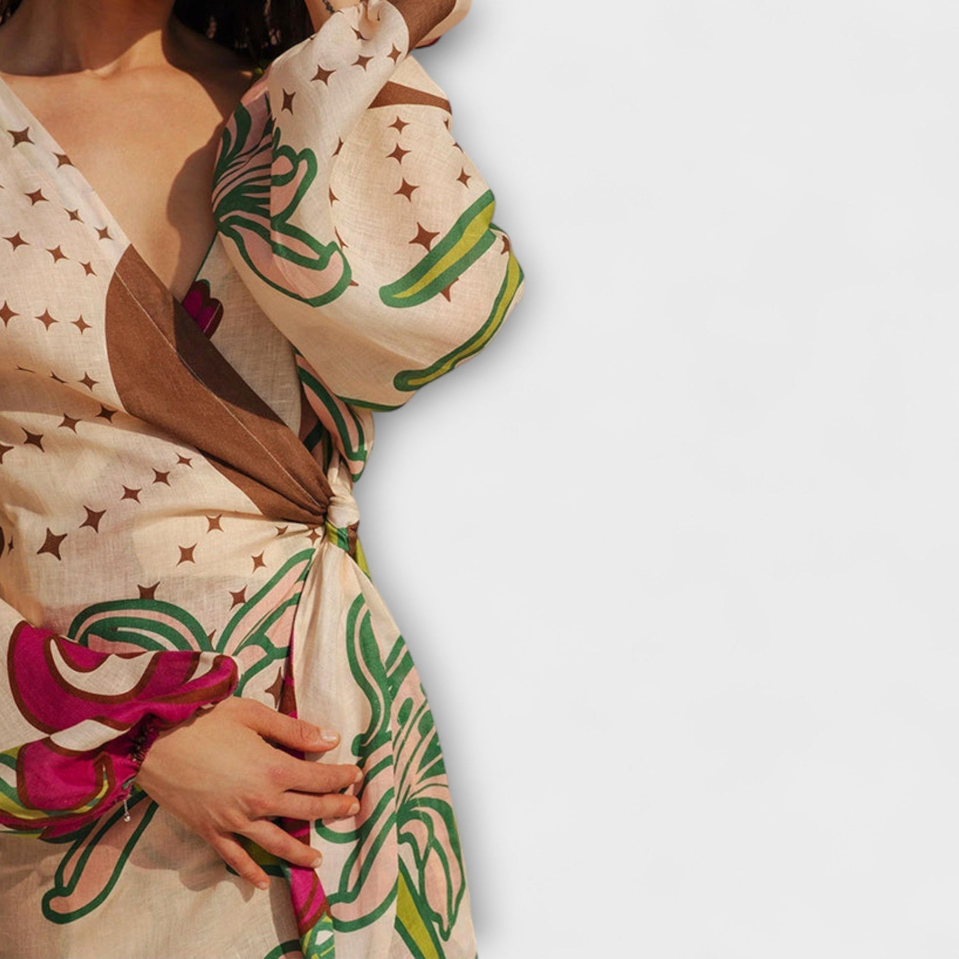 Tracey - Túnica Maxi con Nudo