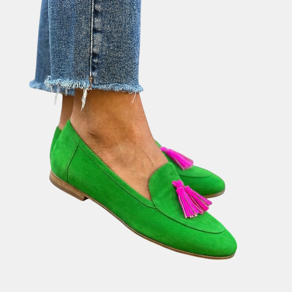 Mandy | Mocasines con Borlas