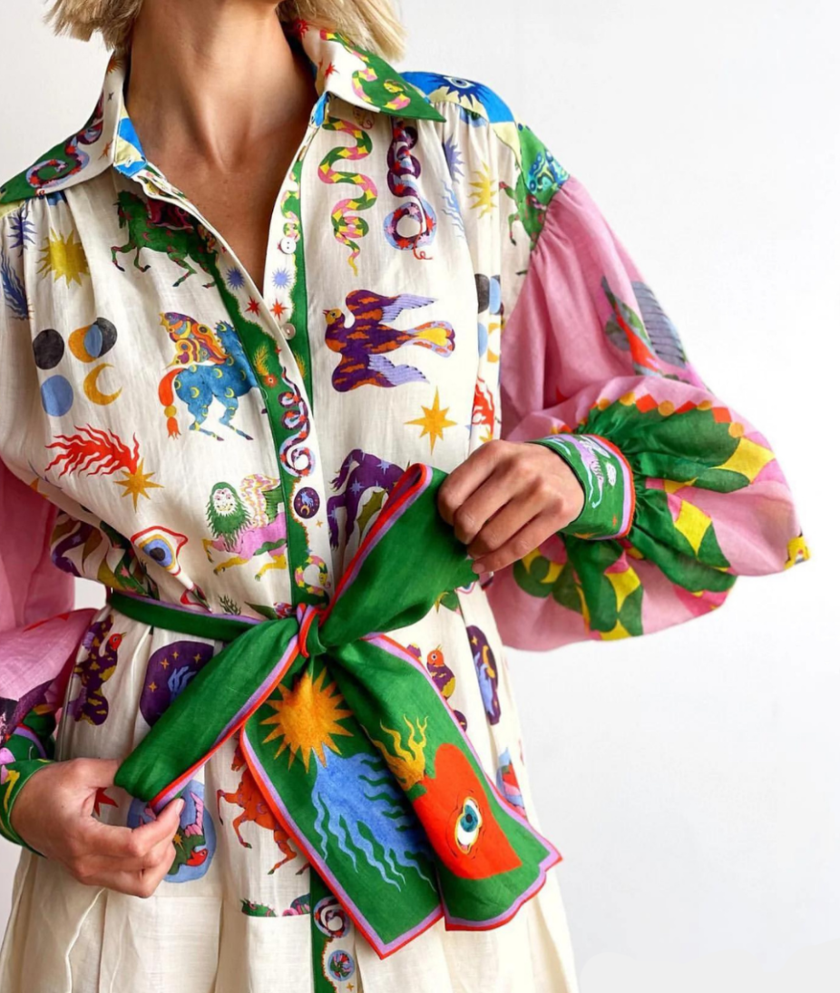 FRÉA - VESTIDO FESTIVO BRILLANTE