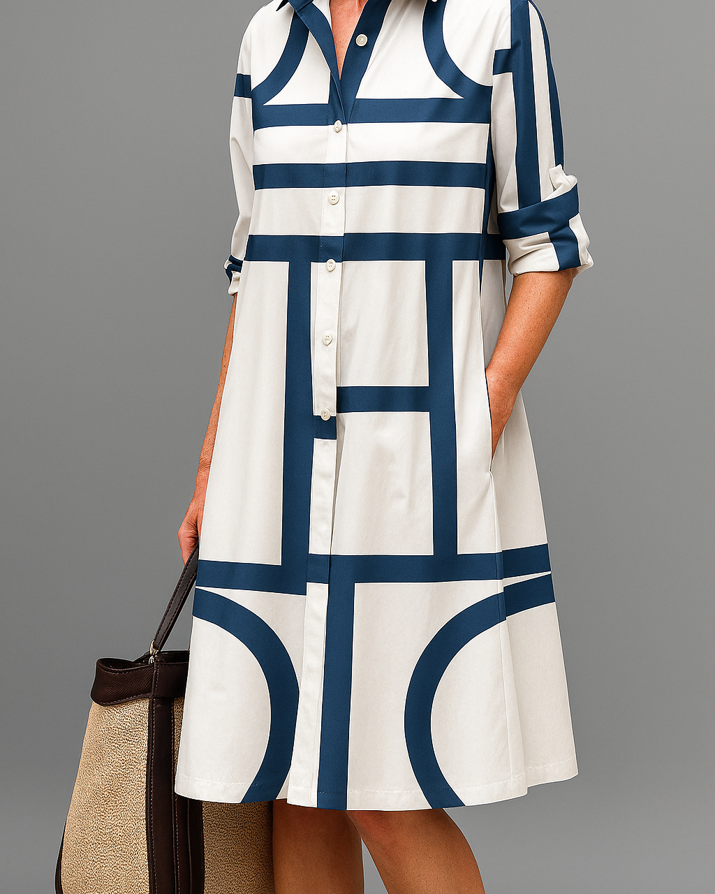 Siena™ | Vestido Midi Sofisticado