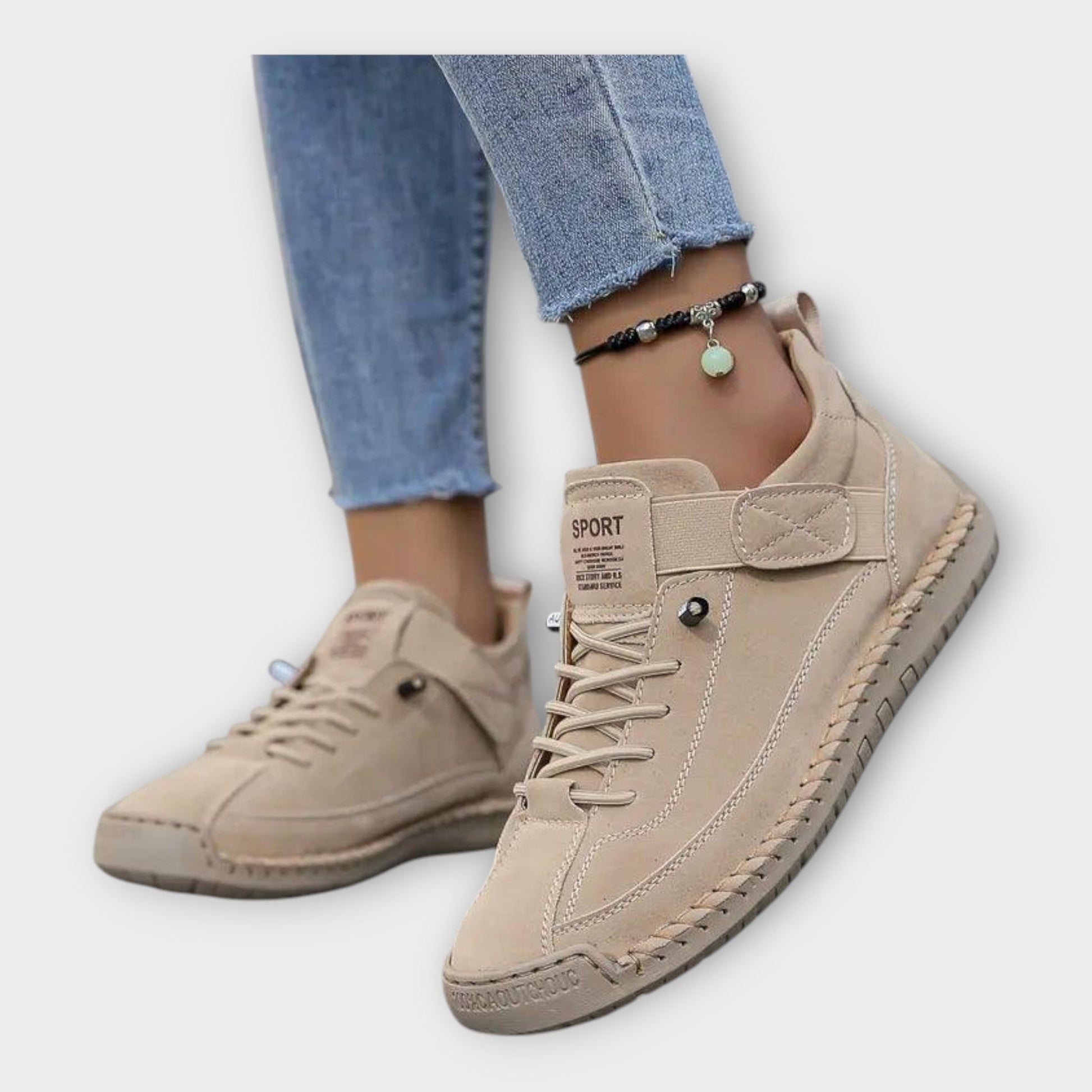 Zapatos Deportivos de Cuero