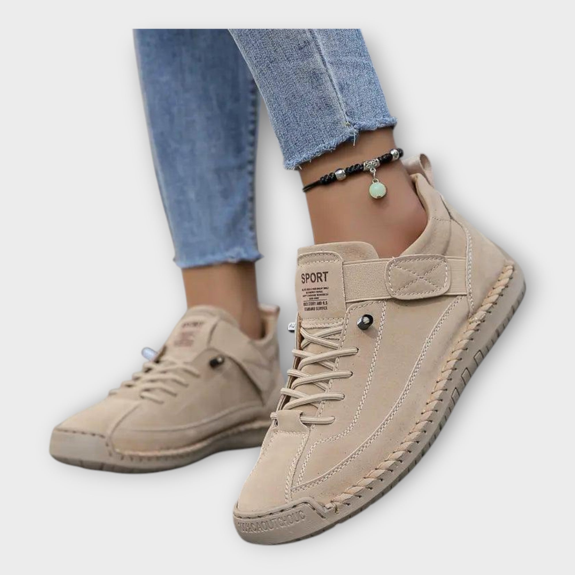 Zapatos Deportivos de Cuero