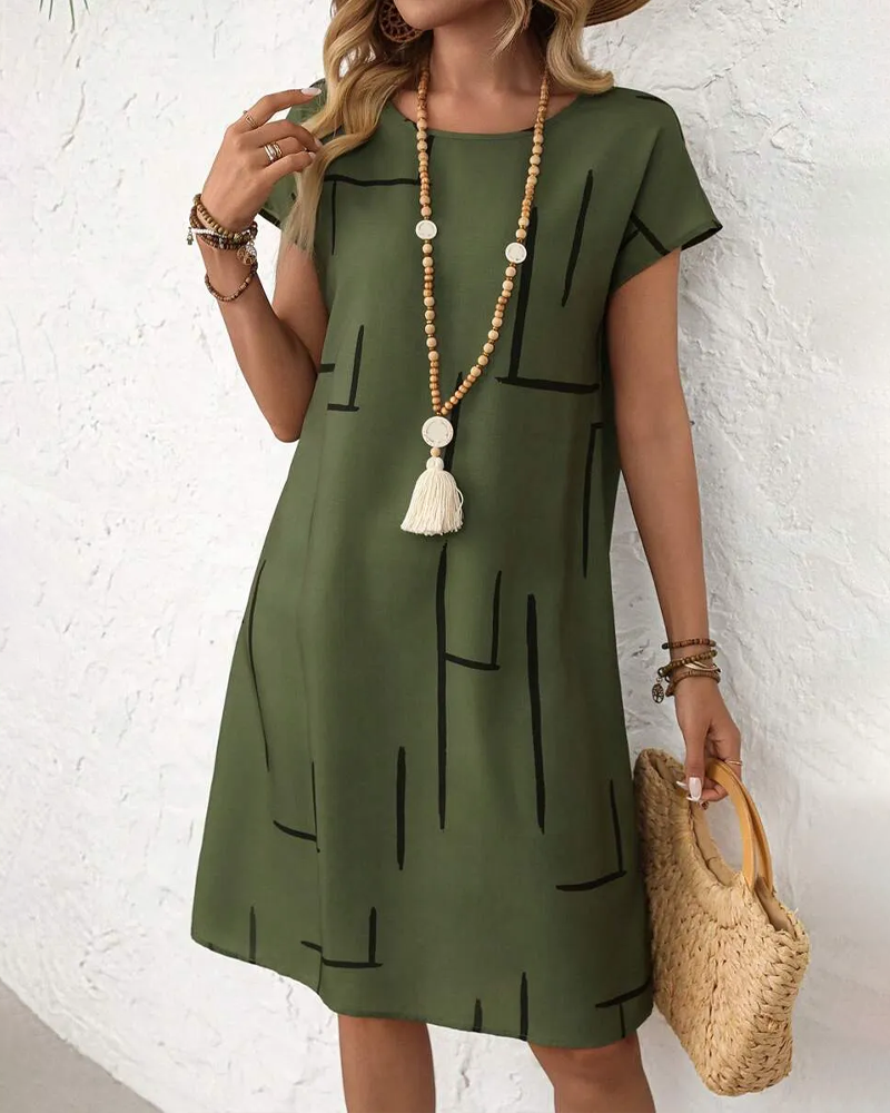 Delia - Vestido de Verano de Tacto Suave