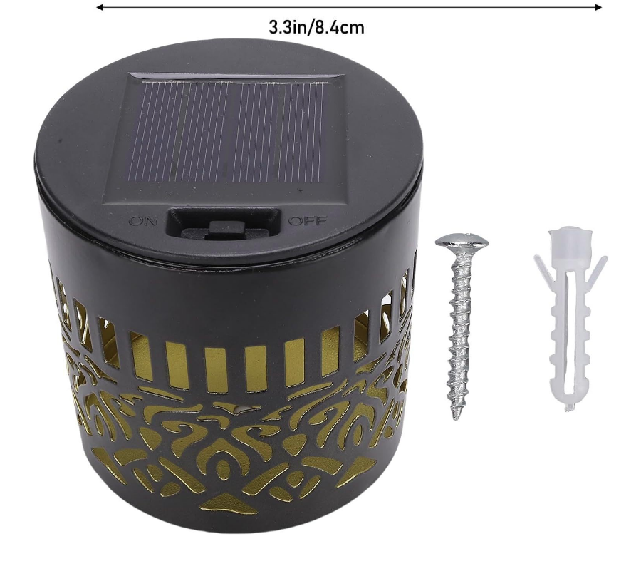 MandalaGlow — Lámpara Solar de Jardín |