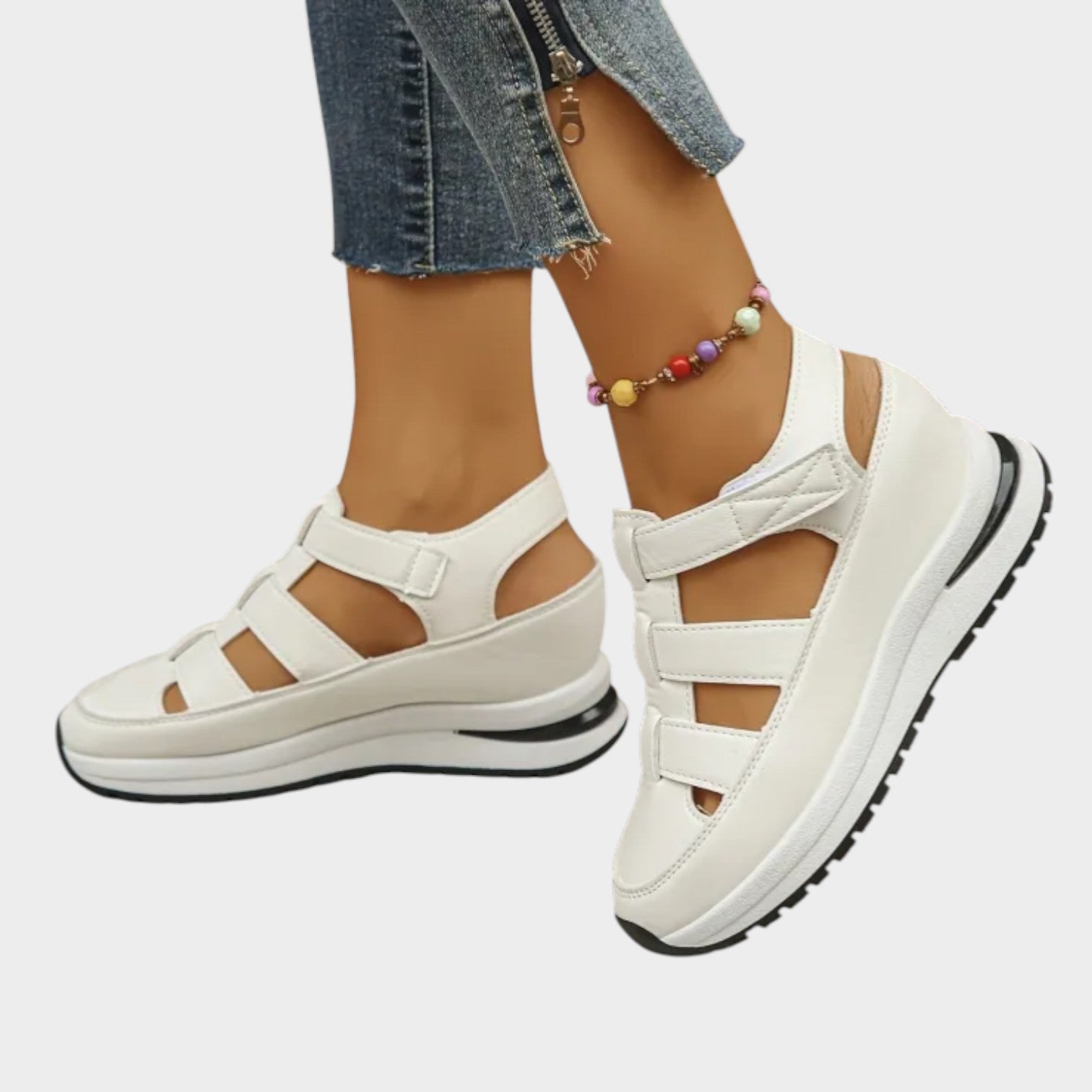 Zapatillas de Plataforma Sandalias Urbanas