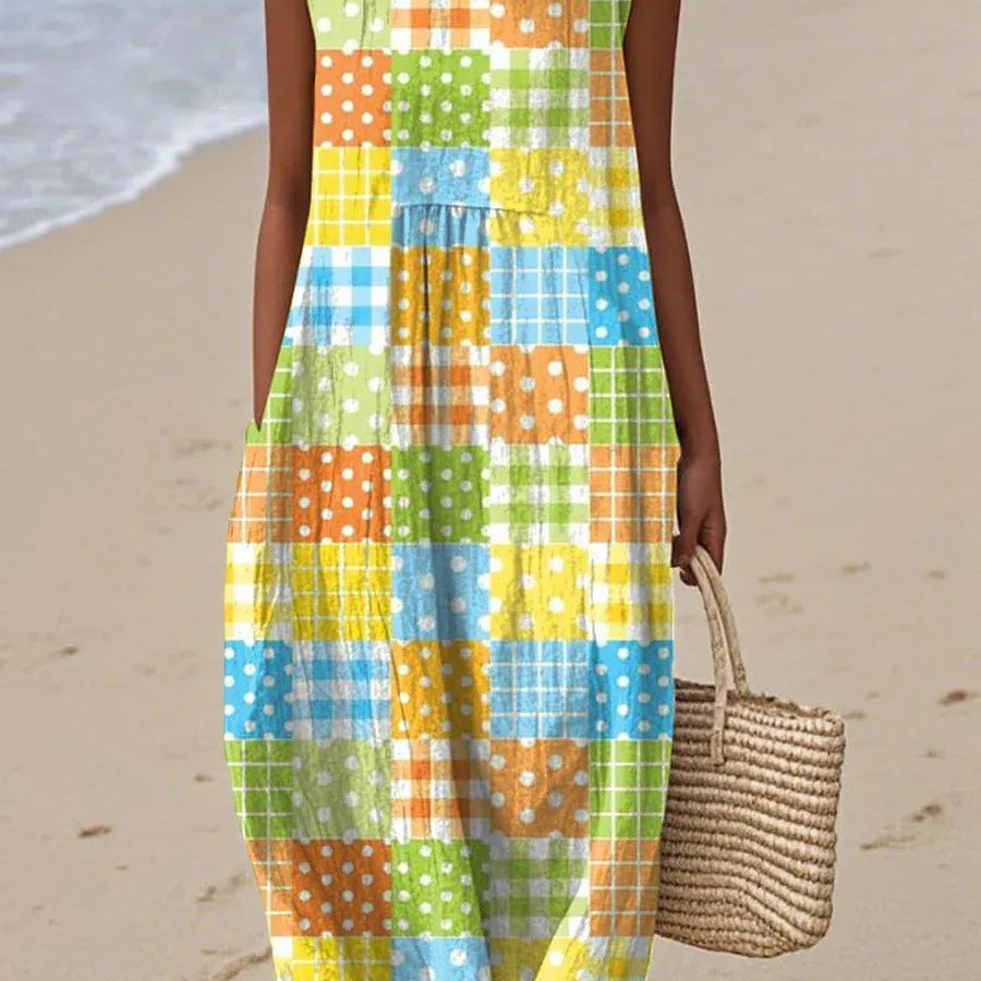 Poppy | Vestido Midi Rayas Audaces