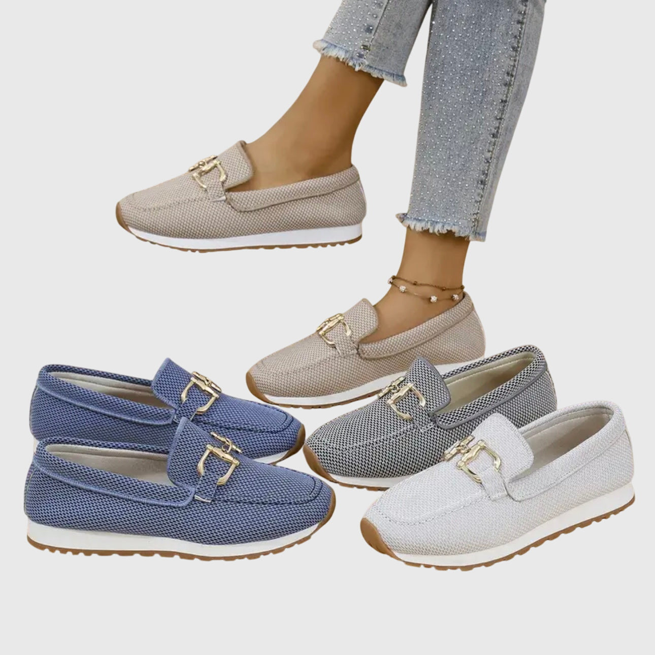Susie™ - Zapatillas Loafer Ortopédicas